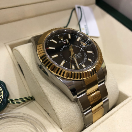 Rolex Sky-Dweller Steel and Gold