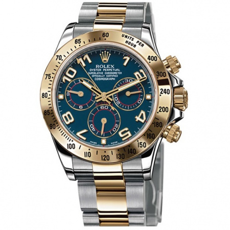 Rolex Cosmograph Daytona 40 mm 116523 Blue Dial