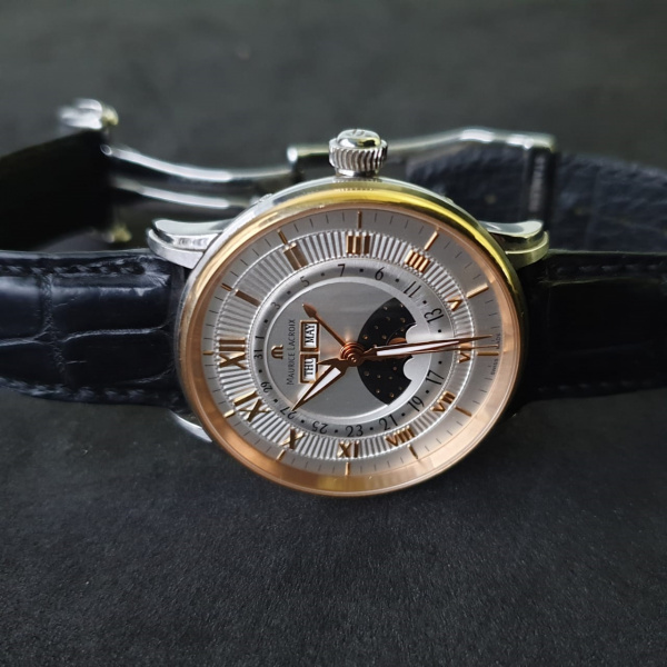 Maurice Lacroix Masterpiece 40 mm Moonphase MP6428-PS101-11E