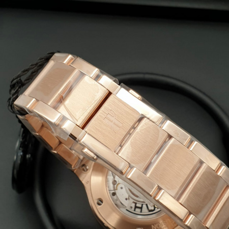 Hublot Classic Fusion King Gold Brown Diamonds Bracelet 38 mm 568.OX.898M.OX.1204