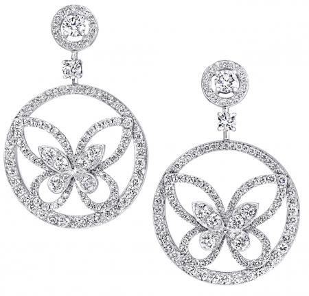 Серьги Graff Butterfly Silhouette Earrings