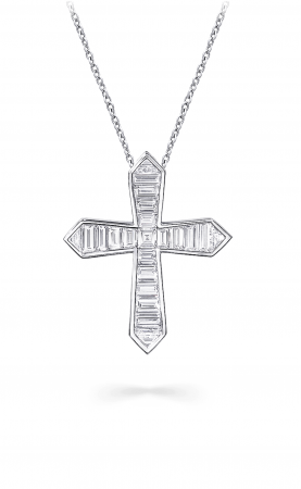 Крест Graff Classic Custom-cut Cross Small Pendant