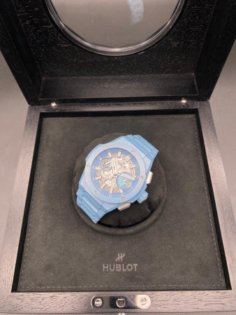 Hublot Big Bang Integrated Sky Blue Ceramic 42 mm 451.EX.5120.EX