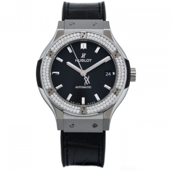 Hublot Classic Fusion Titanium Diamonds 38 mm