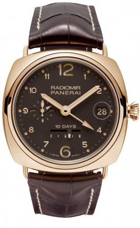 Panerai Radiomir 10 Days GMT Automatic Oro Rosso 45 mm PAM00497
