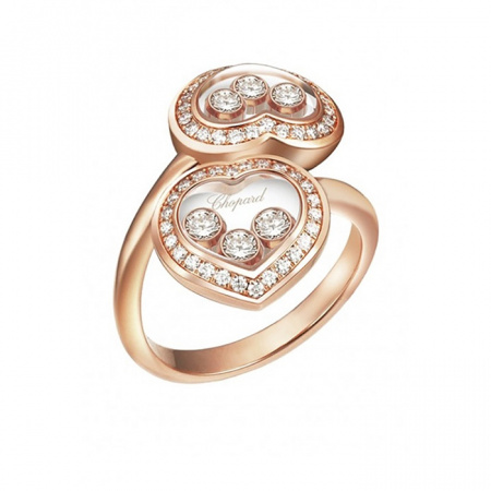 Кольцо Chopard Happy Curves, артикул №829394-5039