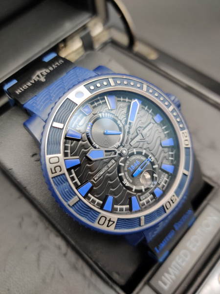 Ulysse Nardin Marine Diver Blue Sea Limited Edition 45.8 mm 263-97LE-3C