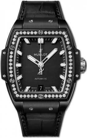 Hublot Spirit of Big Bang Black Magic Diamonds 39 mm 665.CX.1170.LR.1204