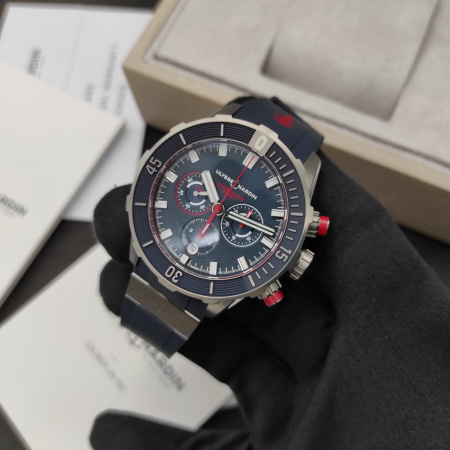 Ulysse Nardin Marine Diver Chronograph 44 mm 1503-170LE-3/93-HAMMER