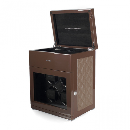 Шкатулка для подзавода 4 часов Benson Brown Limited Edition
