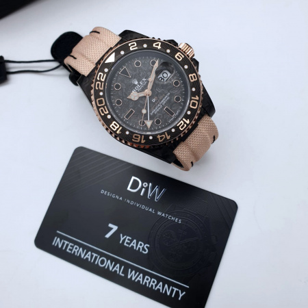 Rolex DiW NTPT Carbon GMT Everose Special Edition