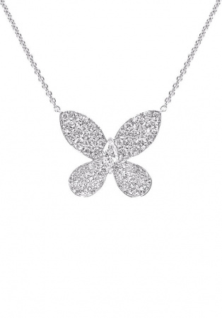 Подвеска Graff Butterfly PavE Butterfly Diamond Small Pendant RGP550