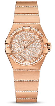 Omega Constellation Co-Axial 27 mm 123.55.27.20.55.006