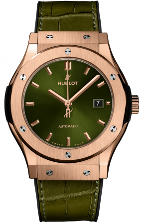 Hublot Classic Fusion King Gold Green 42 mm 542.OX.8980.LR