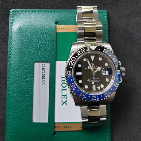 Rolex GMT-Master II 40 mm 116710 Batman