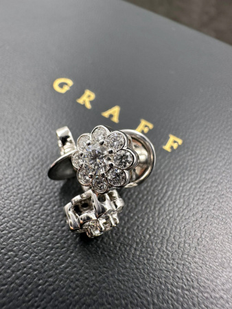 Серьги Graff Diamond Cluster