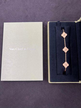 Браслет Van Cleef & Arpels Vintage Alhambra 5 Motifs VCARO1IE00