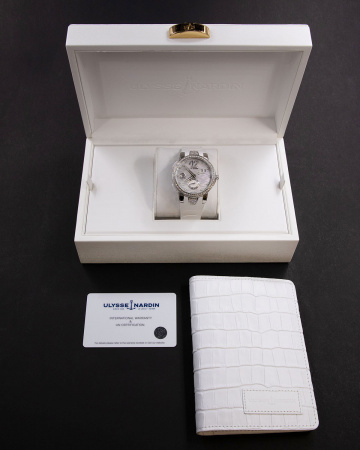 Ulysse Nardin Executive Dual Time Lady 40 mm 243-10B-3C/691