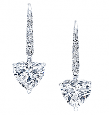 Серьги Graff Classic Graff Heart Shape Earrings