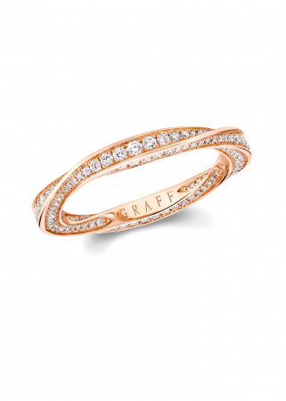 Кольцо Graff Spiral Pavé Diamond Band RGR 598