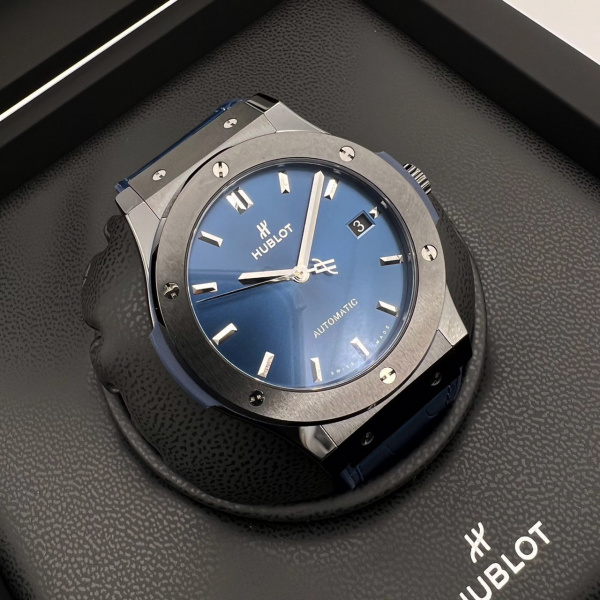 Hublot Classic Fusion Ceramic Blue 45 mm 511.CM.7170.LR