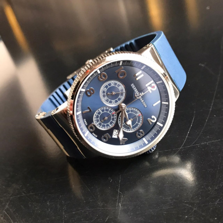 Ulysse Nardin Marine Chronograph Manufacture 43mm 1503-150-3/63