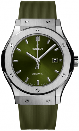 Hublot Classic Fusion Titanium Green 42 mm 542.NX.8970.RX