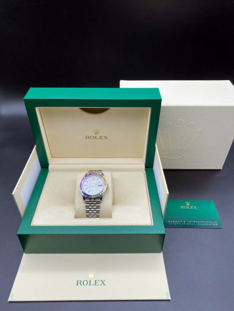 Rolex Datejust Rainbow Pave Tuning 36 mm 126200 CUSTOM