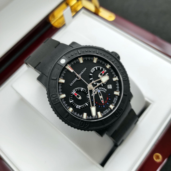 Ulysse Nardin Marine Diver Black Sea Chronograph 353-92-3C